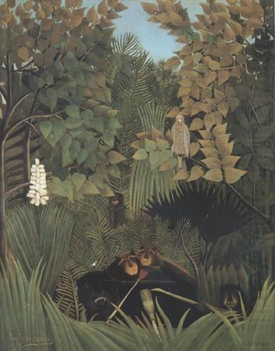 Joyous Jokesters, Henri Rousseau